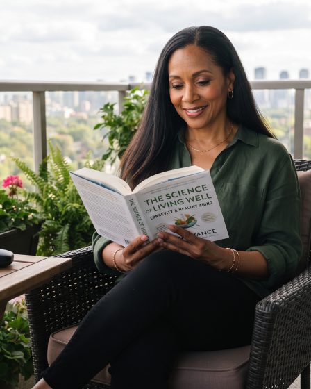 woman reading the science behind healthy aging