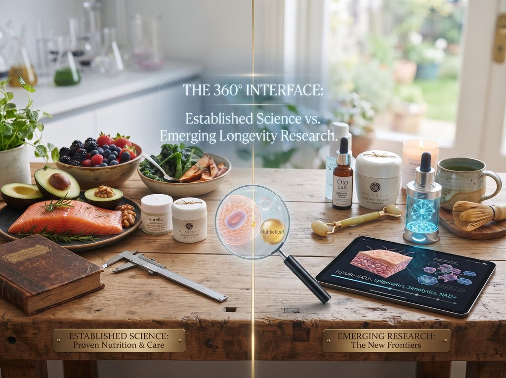 the science behind healthy looking skin and food