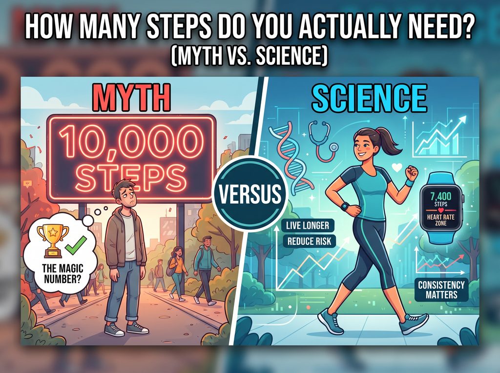 the science behind walking for longevity, myth vs science